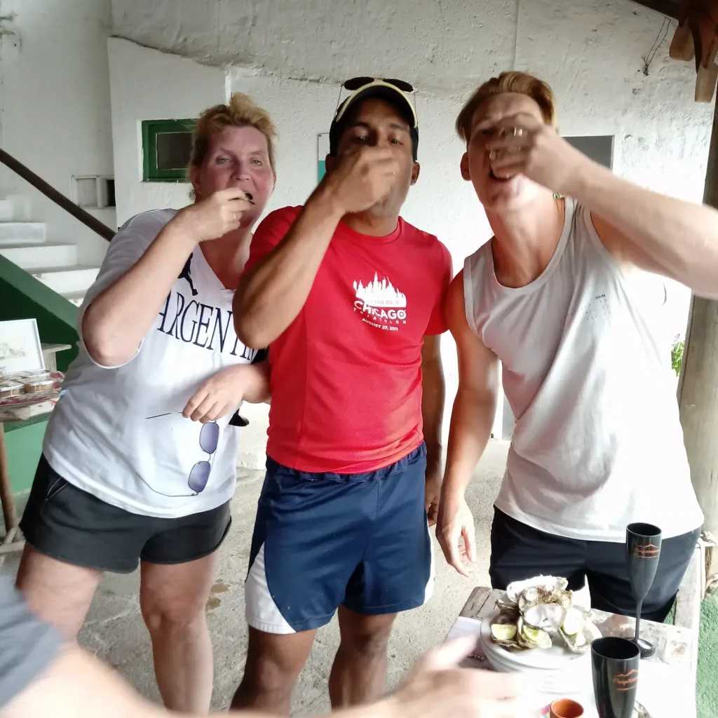 Degustação de ostras em 2018