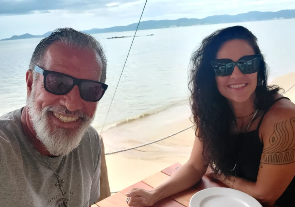 Milton e Paula, da Floripa Xperience